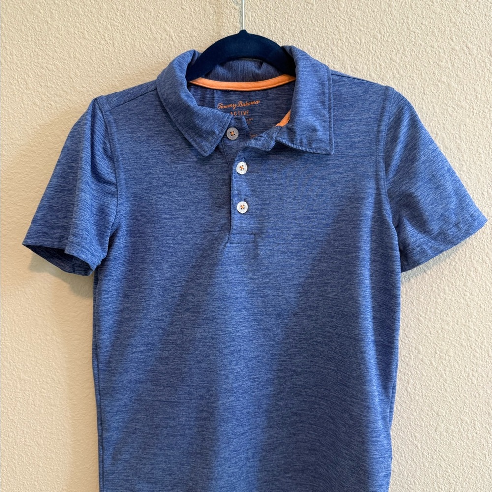 Tommy Bahama Blue Polo Shirt for Kids